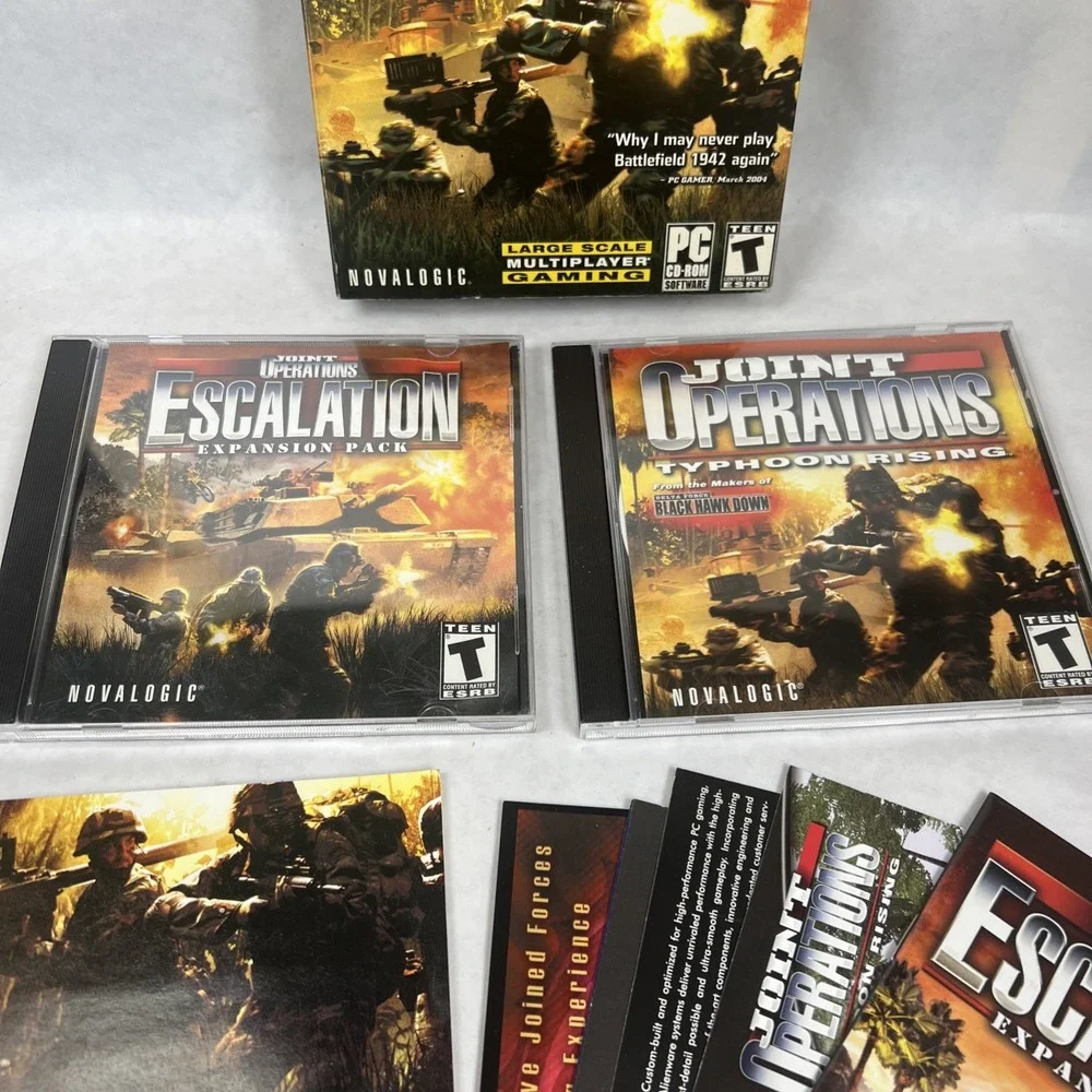Joint Operations:‎ Typhoon Rising (PC, 2004, NovaLogic) Delta Force Complete